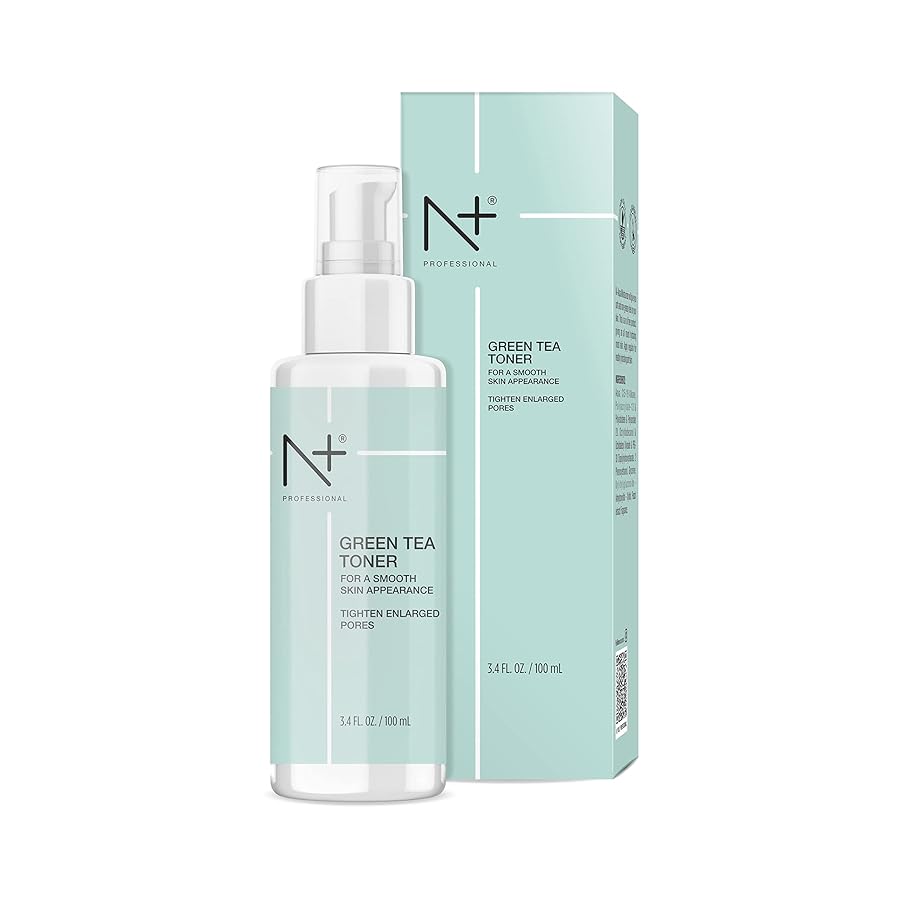 N Plus Green Tea Tonner 100ml - For Tighten Enlarged Pores, Paraben Free