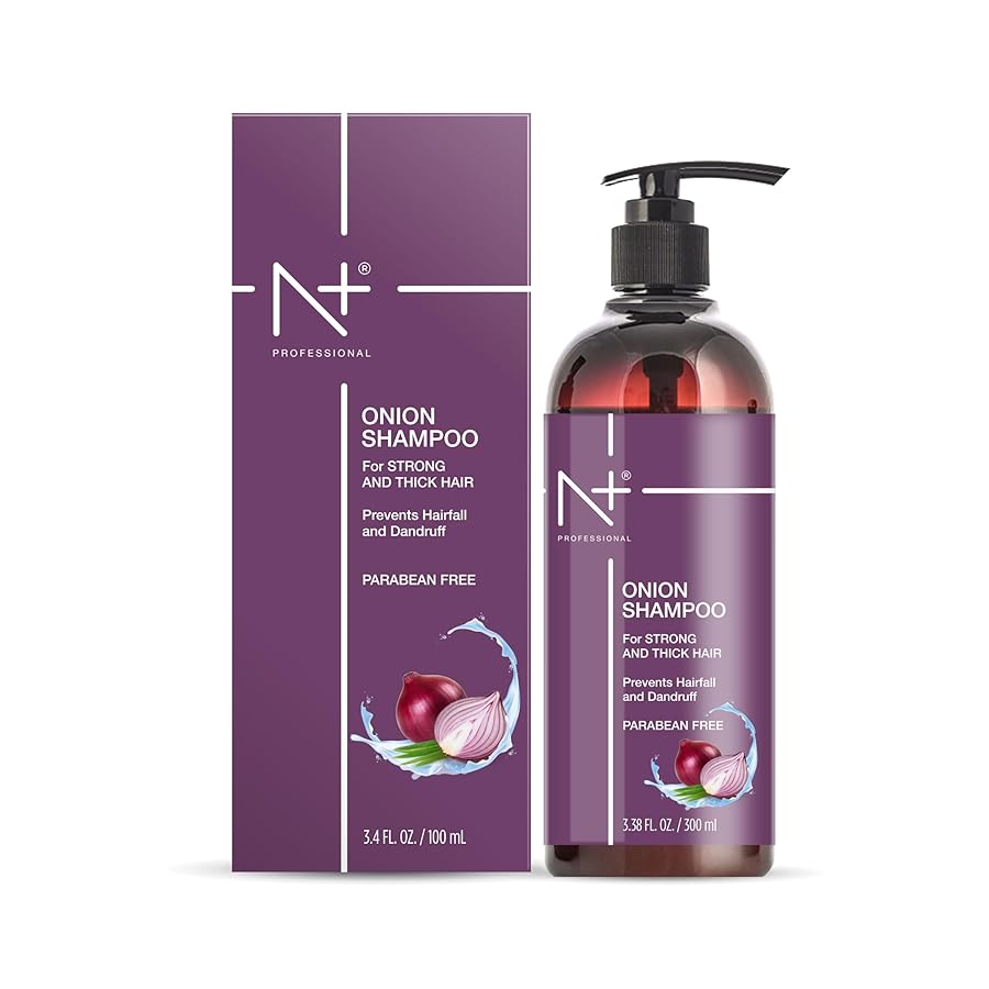 N Plus Onion Shampoo 300ml for Strong & Thick Hair