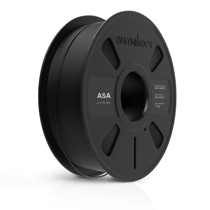 Numakers ASA 1.75mm, 1kg 3D Printing Filament