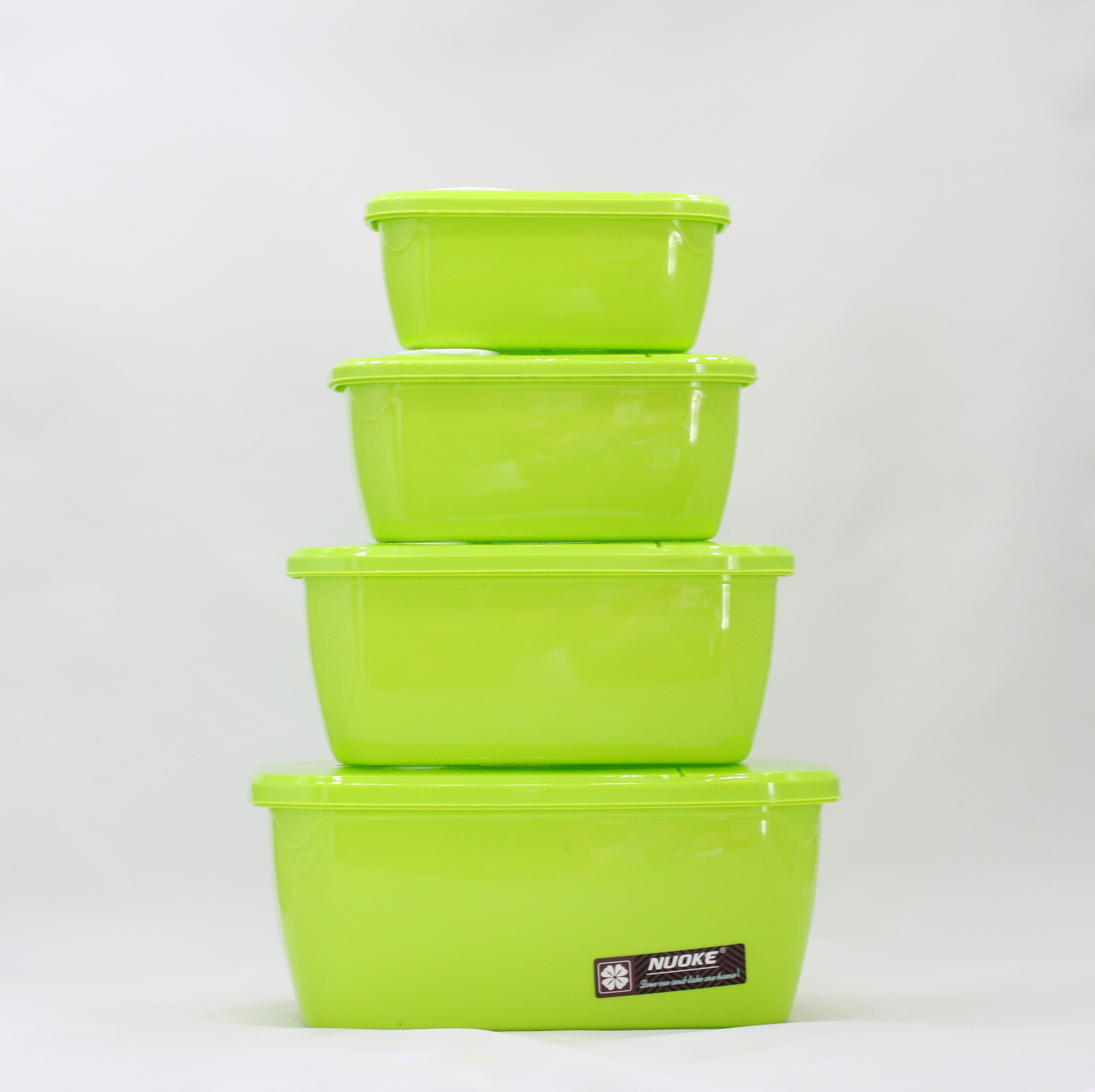 Laughing Buddha - 4 Pieces Storage Box (Fresh Box-1412)