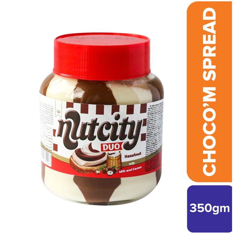 Nutcity Duo Hazelnut 350gm