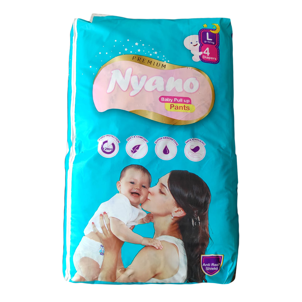 Nyano Baby Diaper Pants L-4