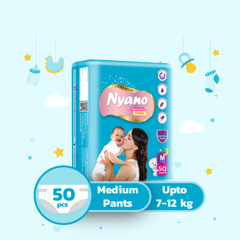 Nyano Baby Diaper Pants M-50