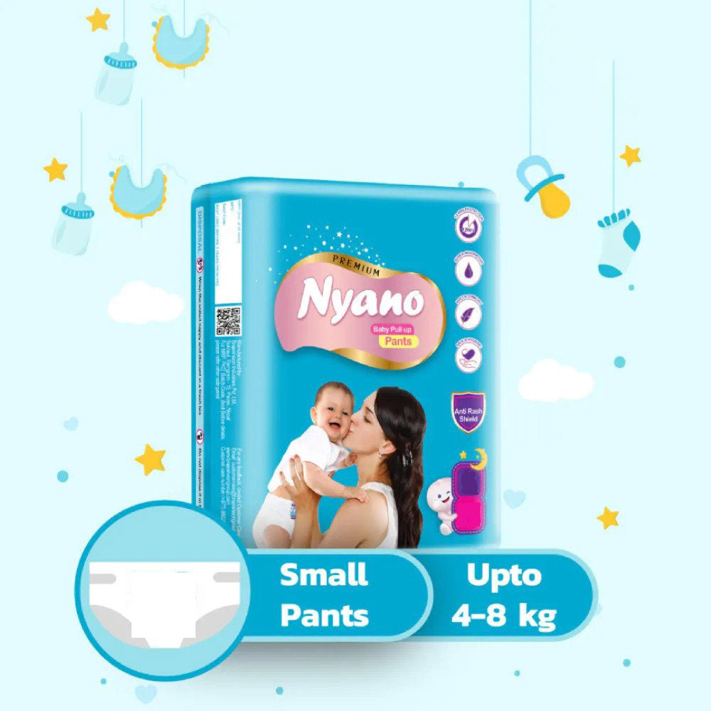 Nyano Premium Baby Diaper Pants S-4