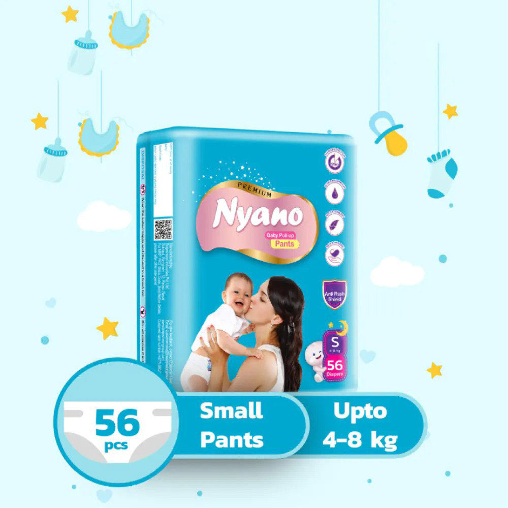 Nyano Premium Baby Diaper Pants S-56