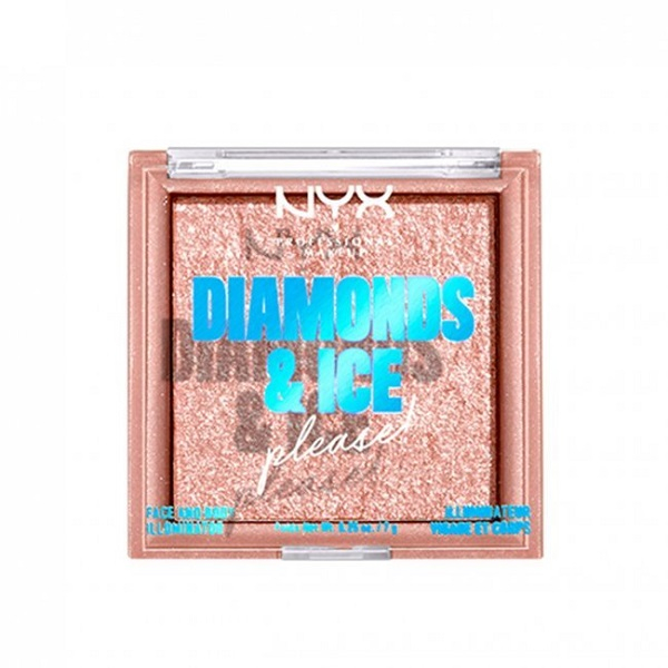 Nyx Limited Edition Pro Makeup Diamonds & Ice Please! Illuminator Frosted Pearl