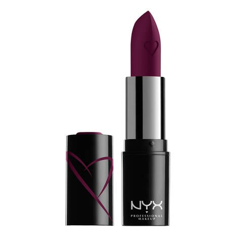NYX PROFESSIONAL MAKEUP Shout Loud Satin Lipstick, Infused With Shea Butter-Purple