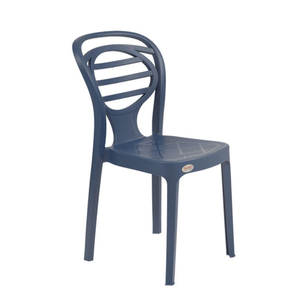Supreme Oak Chair (Navy Blue)