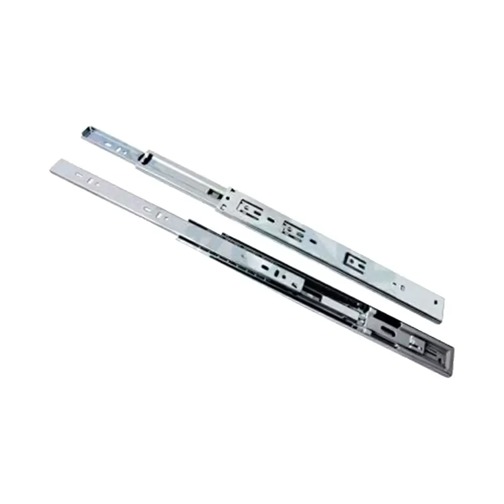 Ozone Telescopic Soft Close Ball Bearing Drawer Slide, 450 mm (Zinc)