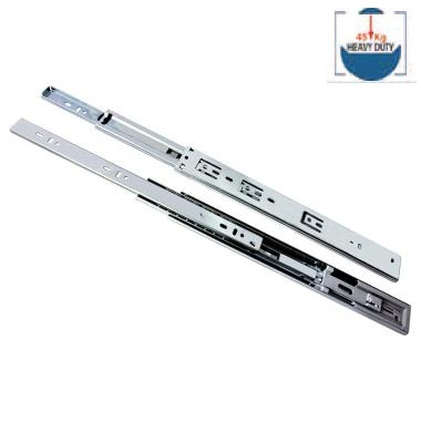 Ozone Telescopic Soft Close Ball Bearing Drawer Slide, 500mm (Zinc)