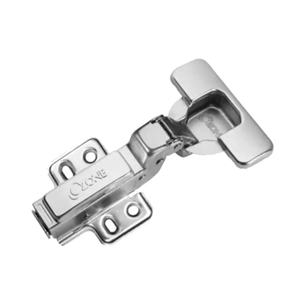 Ozone Auto Soft-Close Hinge With 4 Holes Mounting Plate - 15° Crank(Oec-451-c4s-sc (15))