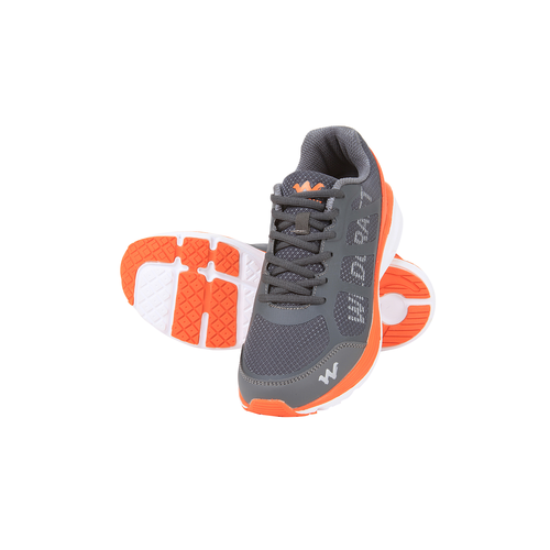 Wildcraft Men's Travel Shoes Ogden -US 10-Gray/Orange