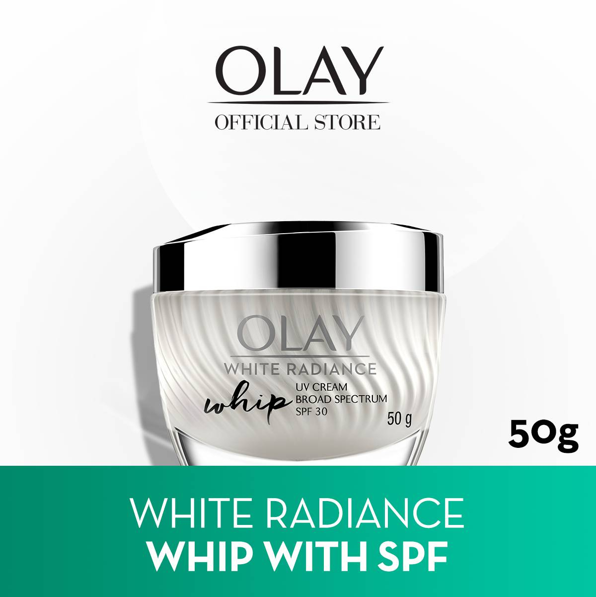 Olay White Radiance Whip UV SPF30 50 Gm