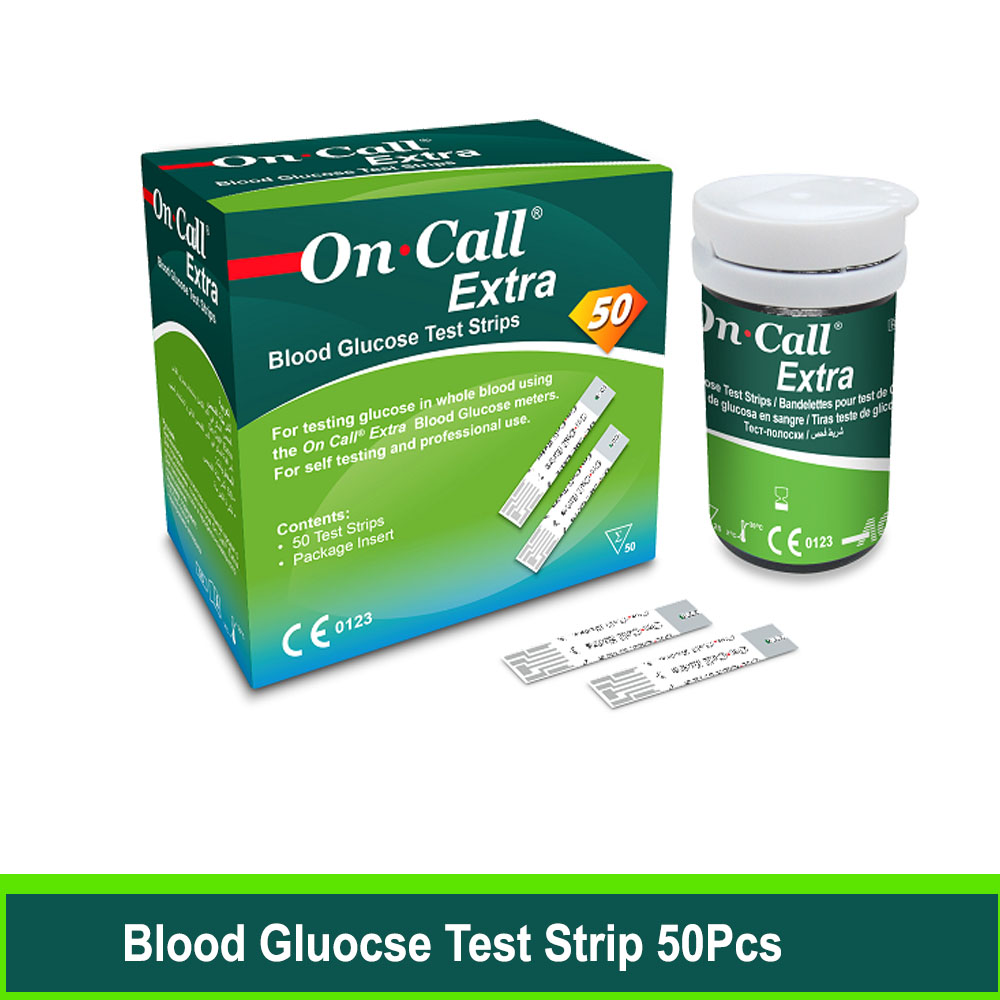 On Call Extra Blood Glucose Test Strip 50pcs