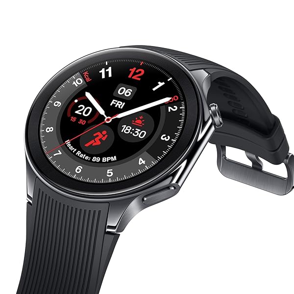OnePlus Watch 2 - Smartwatch with Wear OS4,Snapdragon W5 Chipset, Upto 100 hrs Battery