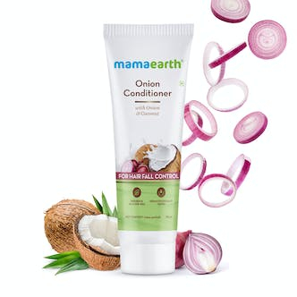 Mamaearth Onion Conditioner for Hair Growth & Hair Fall Control with Coconut Oil 25ml