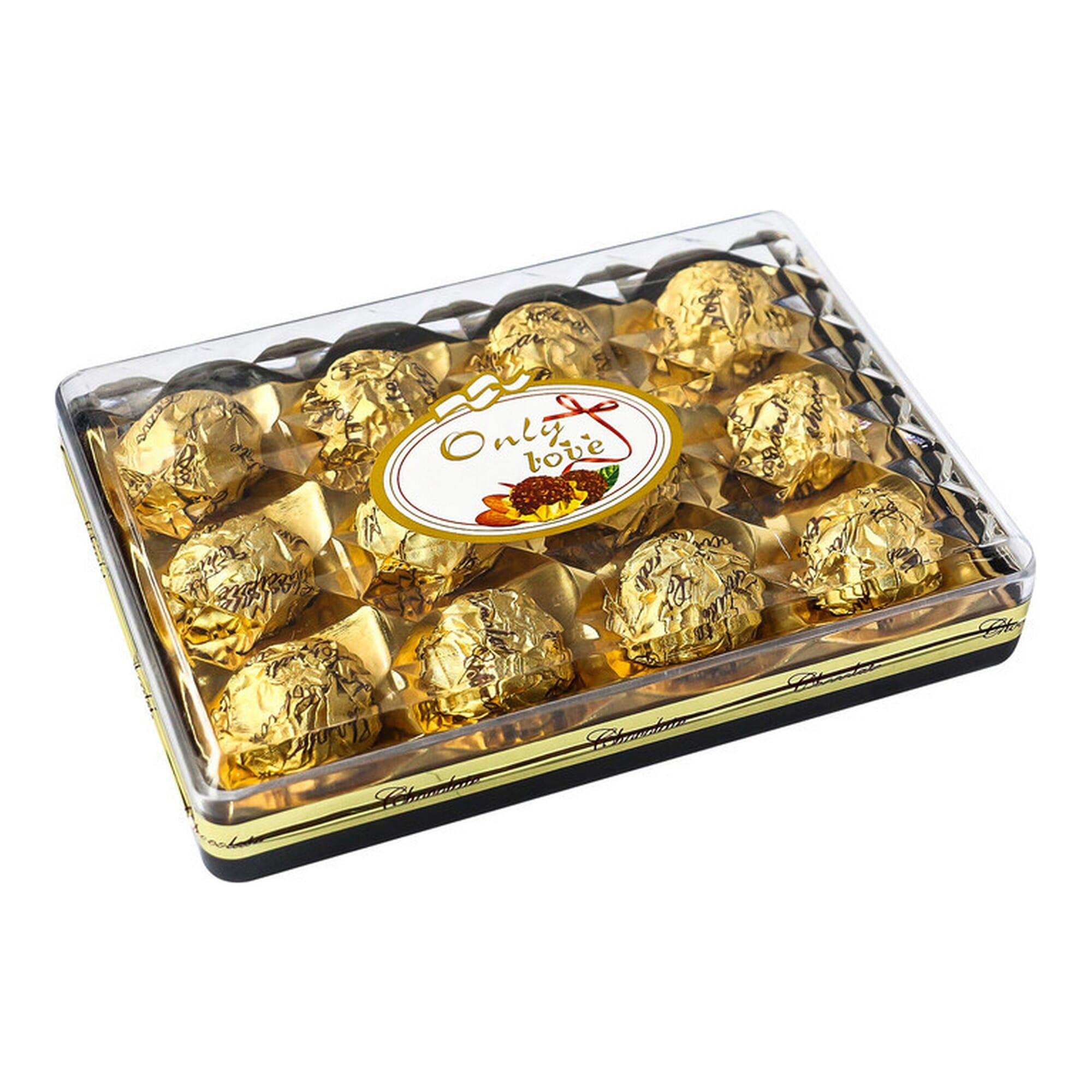 Only Love Chocolate 12 Pcs Square 150G