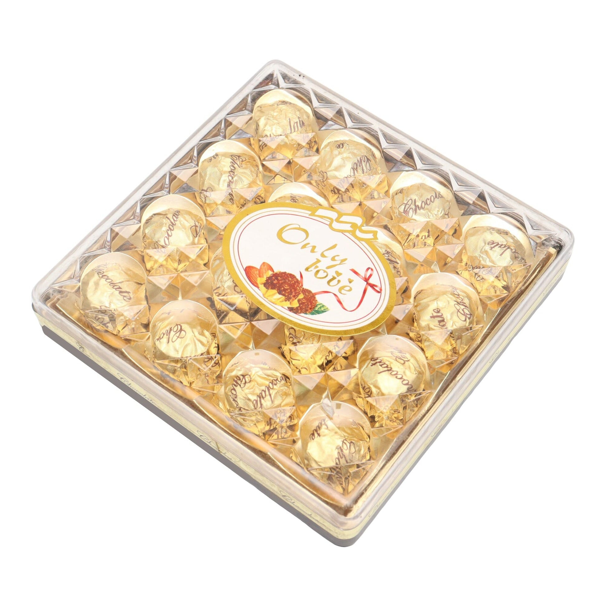 Only Love Chocolate 16Pcs Square 200g