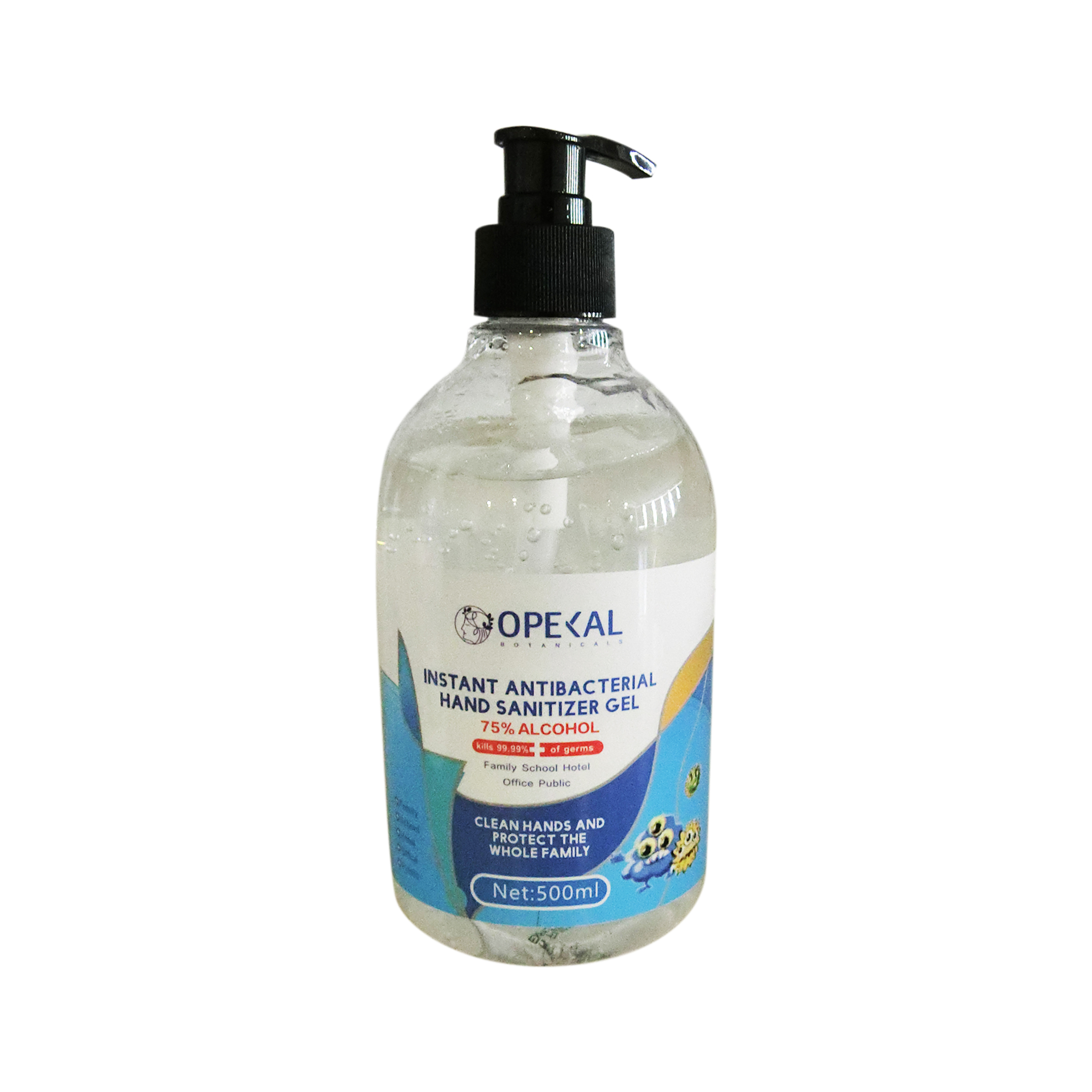 Opekal Instant Anti bacterial Hand Sanitizer Gel 500ml