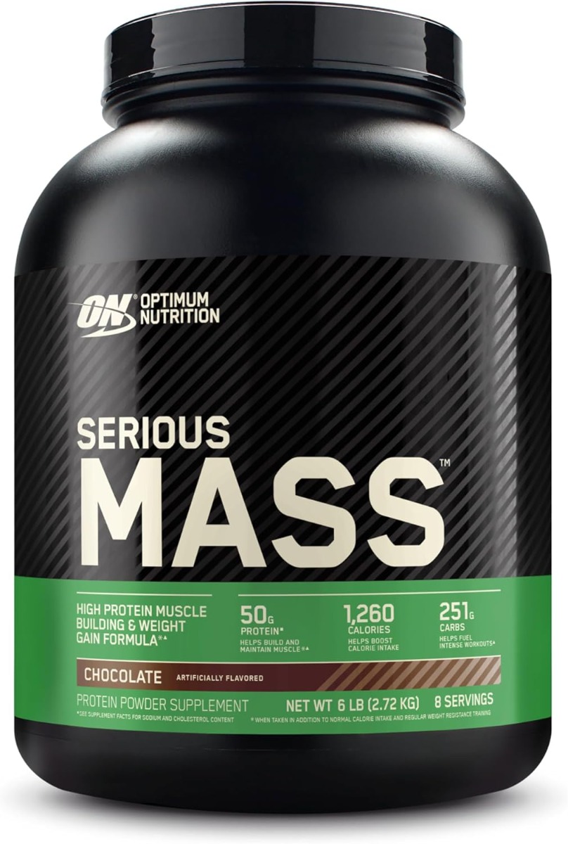 Optimum Nutrition Serious Mass Gainer- 6lbs