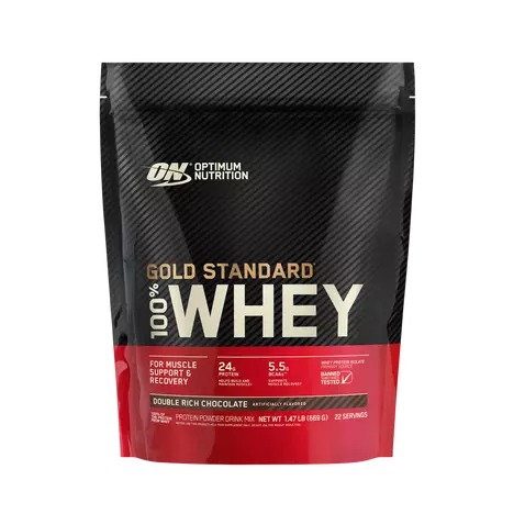 Optimum Nutrition Whey Protein Powder – 22 Servings