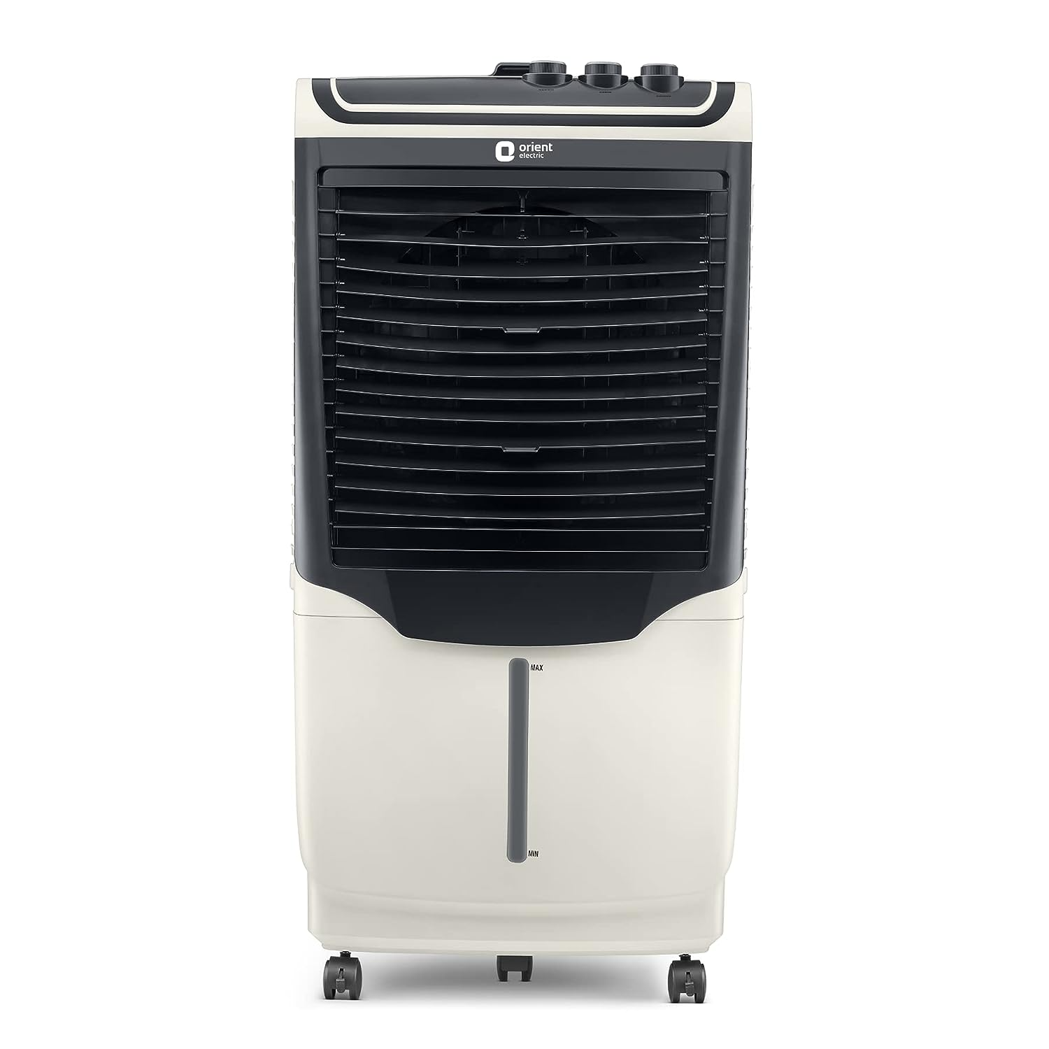 Orient CD9001H Air Cooler - Electric Avante 90L Desert Air Cooler, Honeycomb Pads, CD9001H, White & Dark Grey