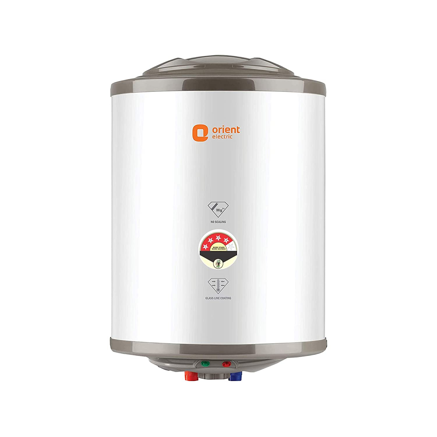 Orient Electric Zesto Storage 25L Vertical Water Heater-BEE 4 Star  WH2501M