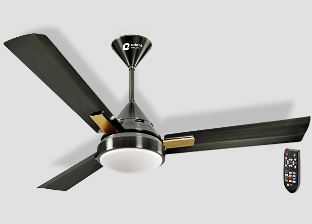 Orient Spectra 48-inch Under Light Ceiling Fan (Brushed Nickle)