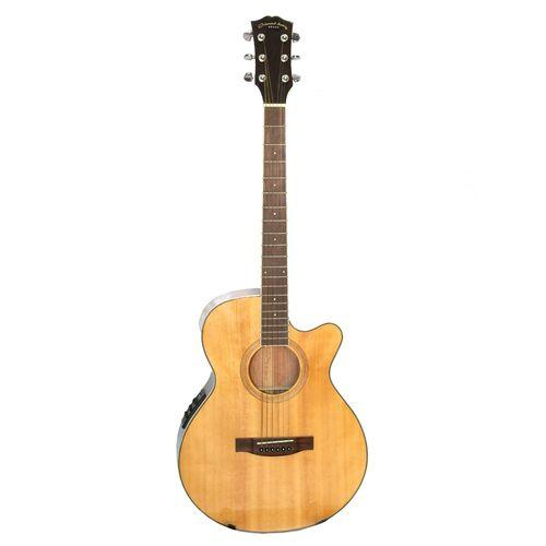 Oriental Cherry W-610S-40 Brown 40 Acoustic Guitar With Equalizer & Tuner