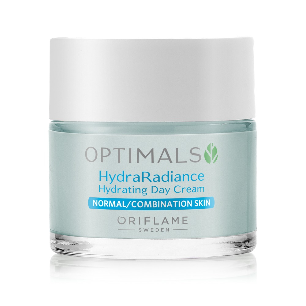 Oriflame Sweden Optimals Hydra Radiance Hydrating Day Cream for Normal and Combination Skin - 50 Gm