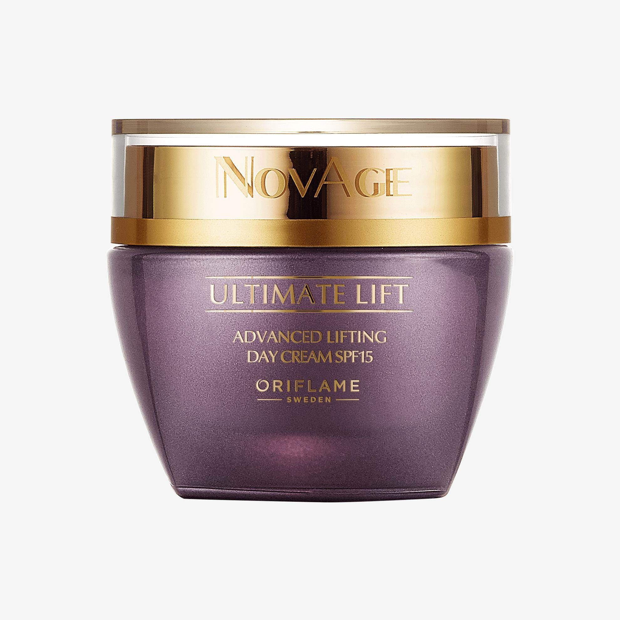 Oriflame Sweden Novage Ultimate life Advanced Lifting Day Cream SPF15,50gm