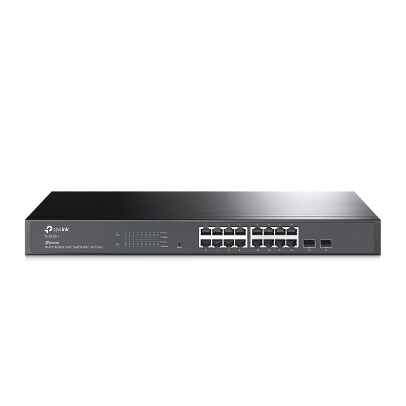 TL-SG2218 New JetStream 16-Port Gigabit Smart Switch with 2 SFP Slots