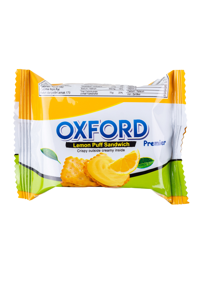 Oxford Biscuit Premier Lemon 190gm