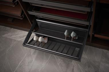 Ozone OZ-WBA-PSR-600mm Grey Side mounted with UMS