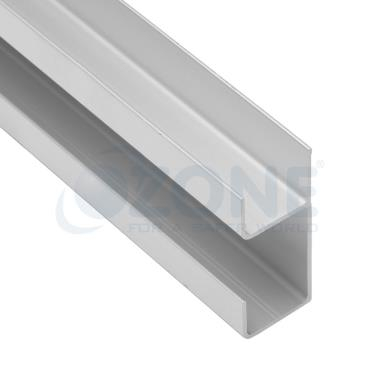 Ozone OE.WS.TG1A./22.BT 3mtr AN Bottom Track For Wooden and Framed Doors