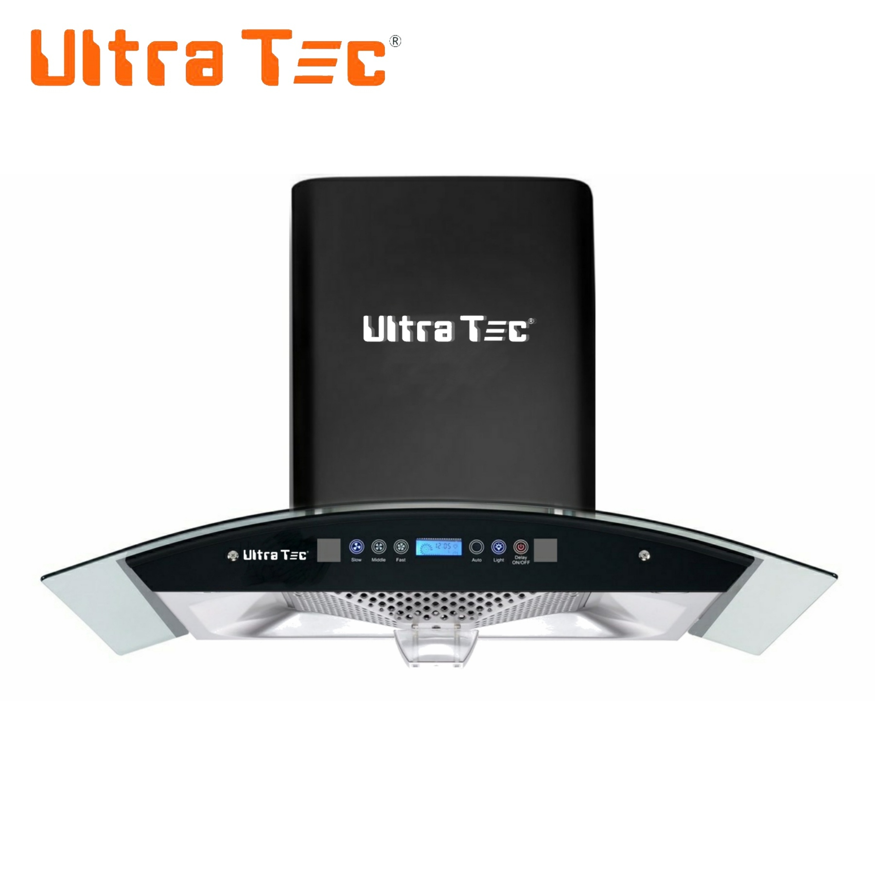 UltraTec P900BGAC 1000m³/hr Filter Suction 90cm Touch Control with Hand Sensor Chimney