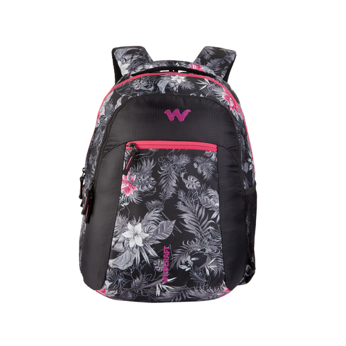 Wildcraft Pace Unisex Backpacks -Flora Black