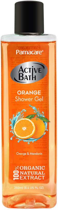 Pamacare Active Bath Orange Shower Gel 250ml