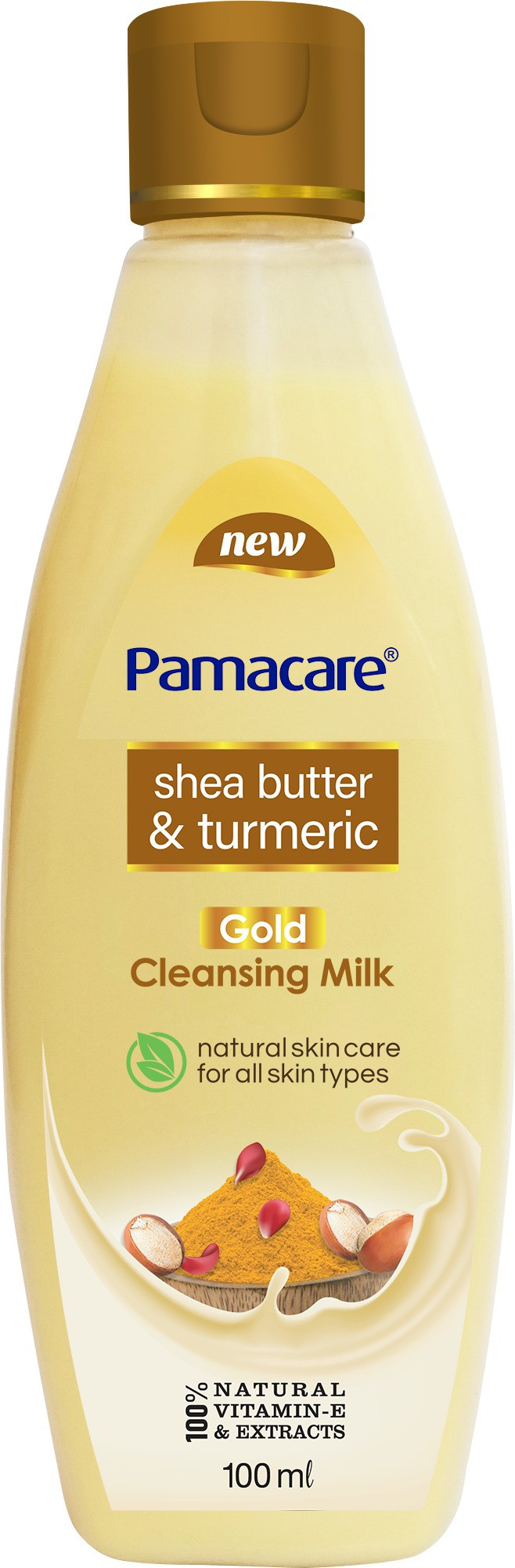 Pamacare Shea Butter Turmeric Gold Cleansing Milk 100ml