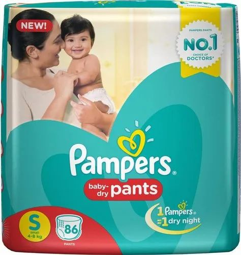 Pampers Baby Pant Diapers S-86