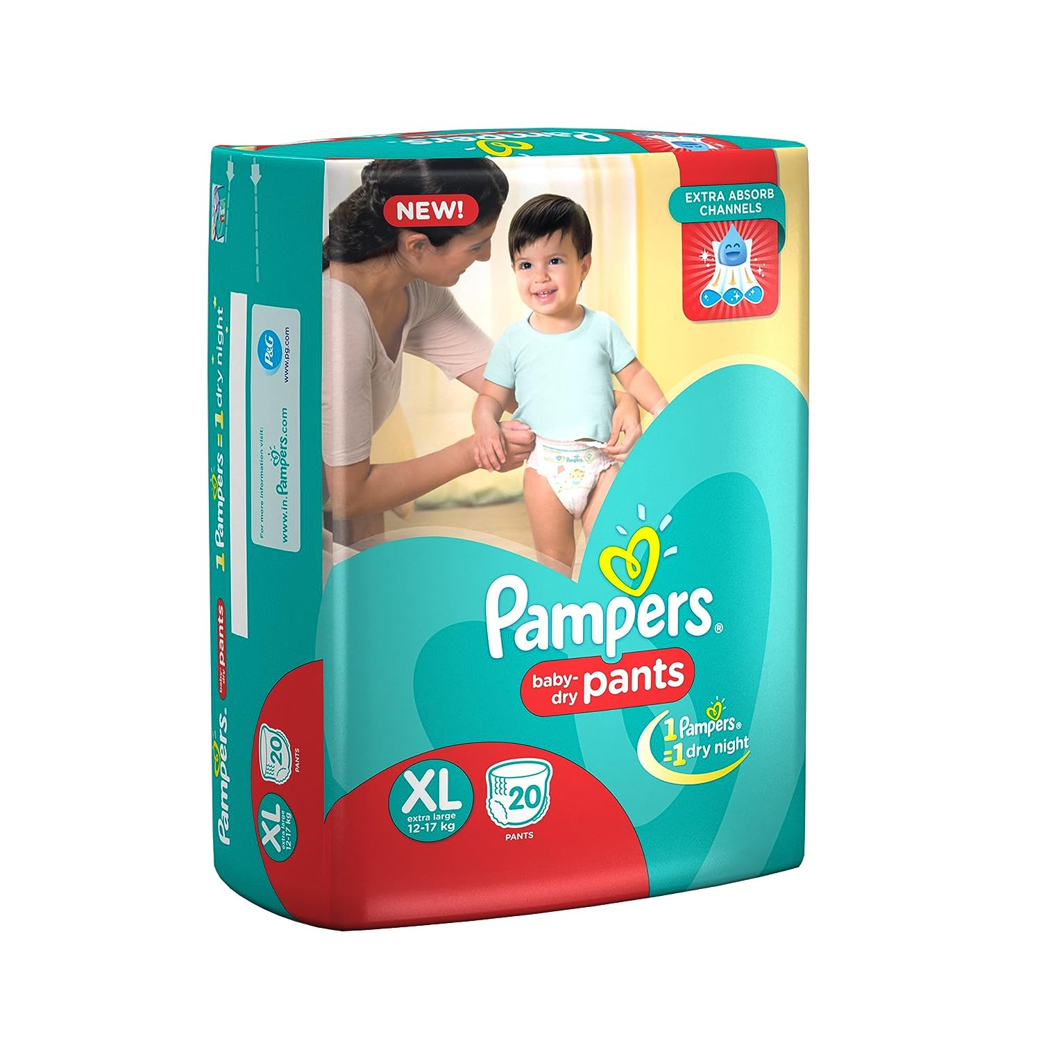 Pampers Pants 20's (Xl)