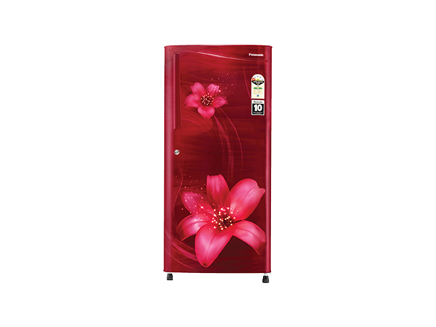 Panasonic 197 Litre Single Door Floral In Maroon With Handle NR-A201BEMN
