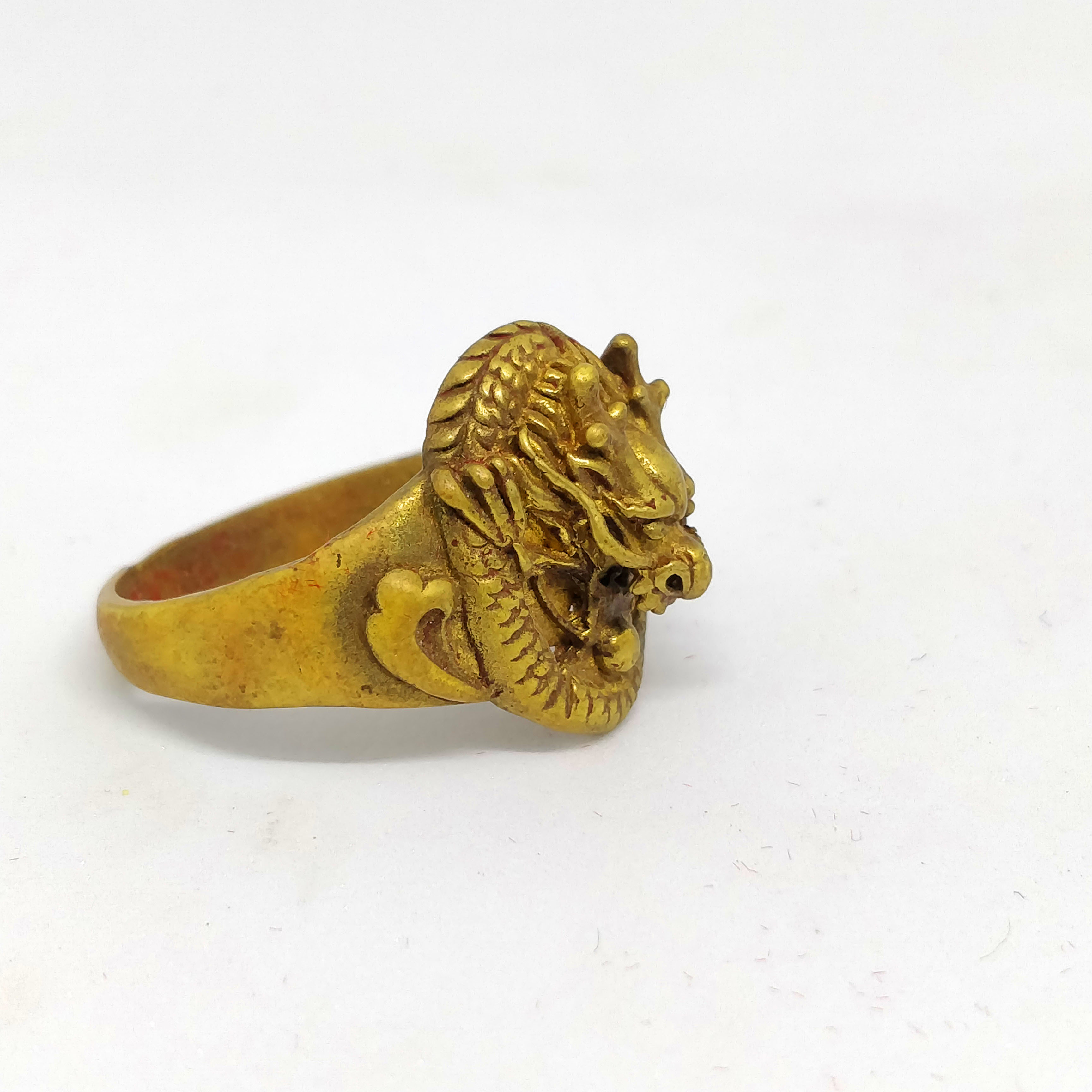 Panchadhatu Dragon Ring