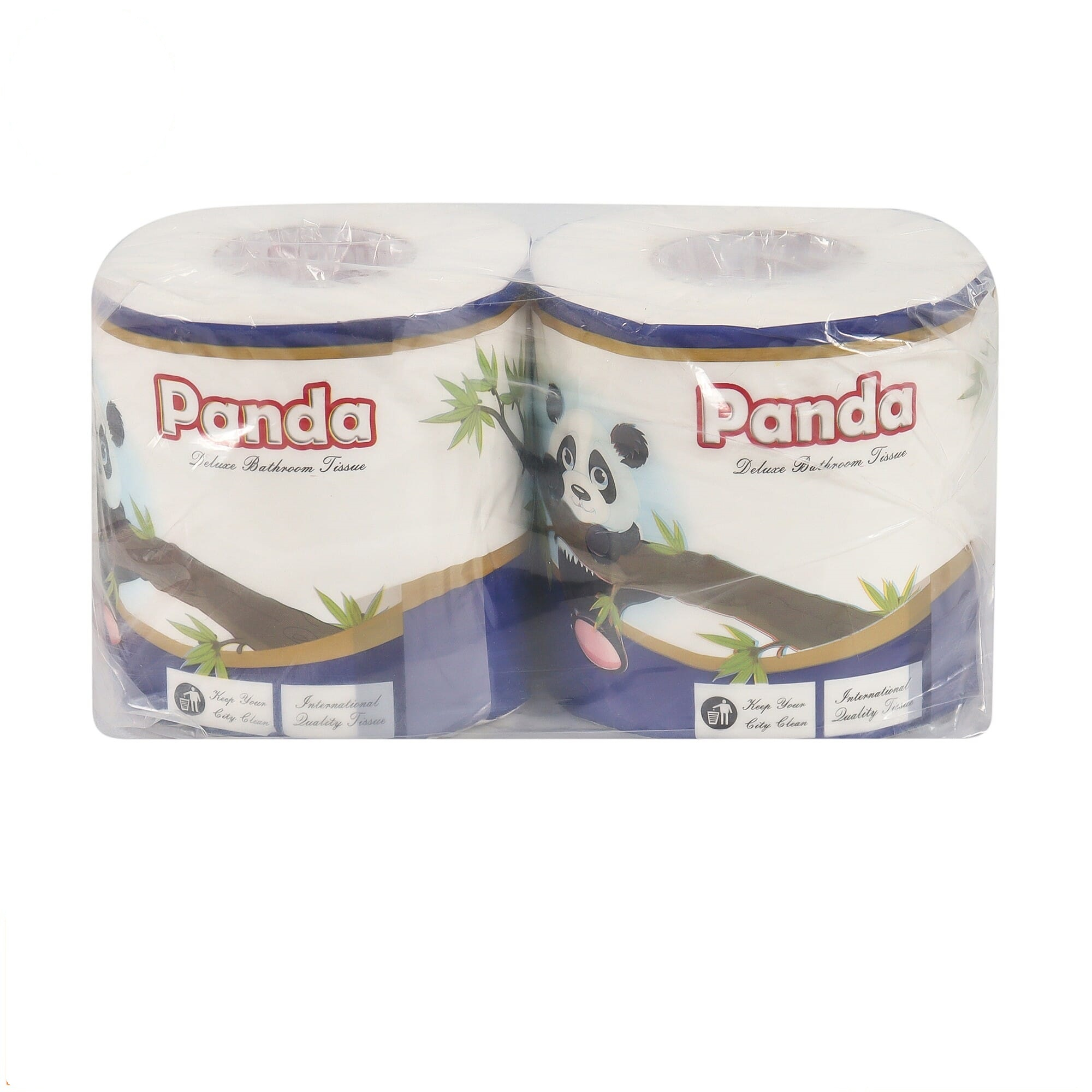 Panda Delux 3ply Bathroom Tissue 2 Roll