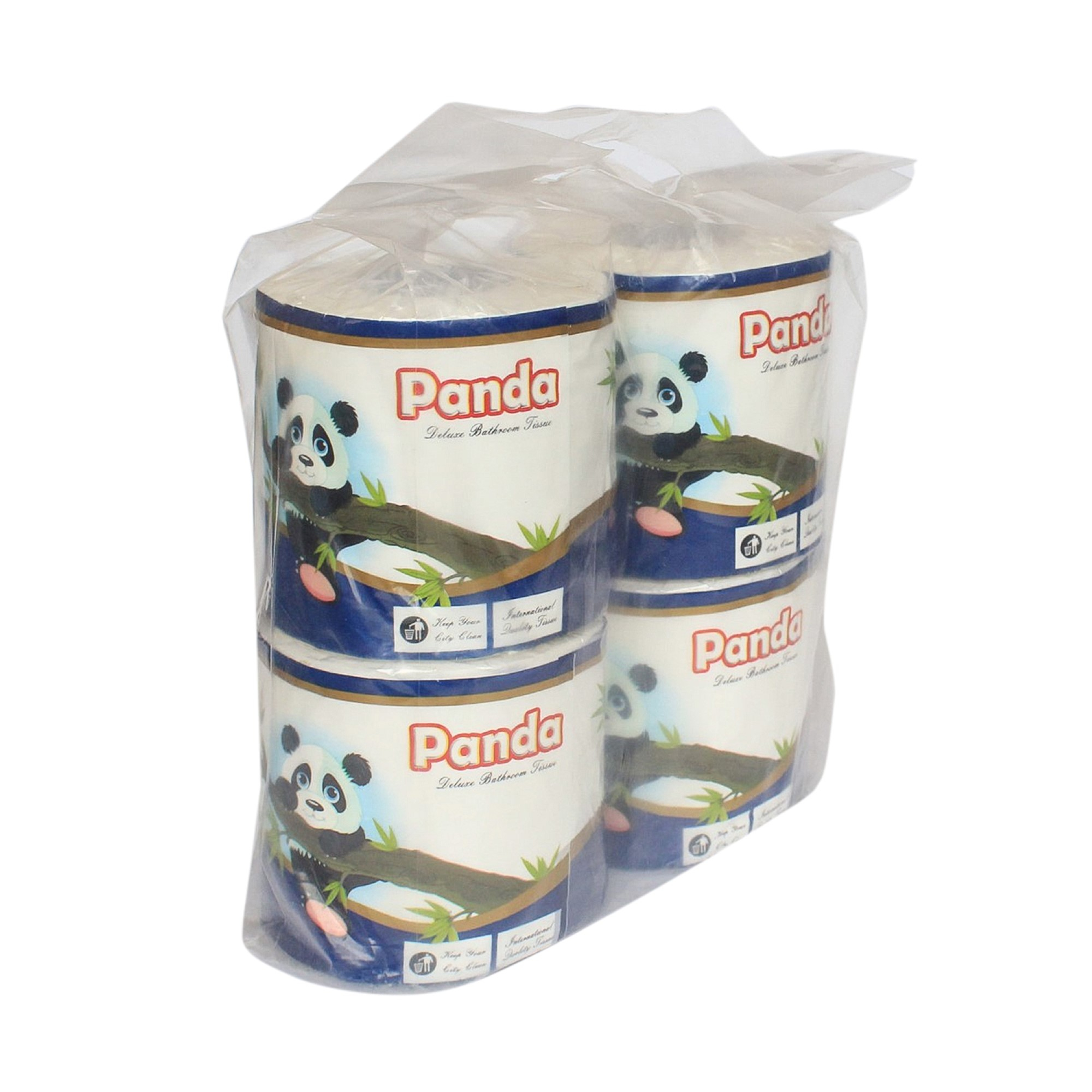 Panda Delux 3ply Bathroom Tissue 4 Roll