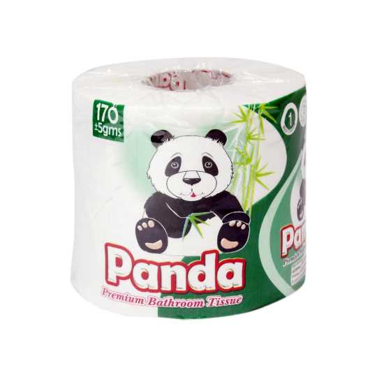 Panda Toilet Paper Green 170gm 1 Roll