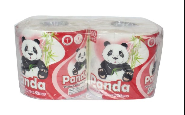 Panda Toilet Paper Red 160gm 2 Roll