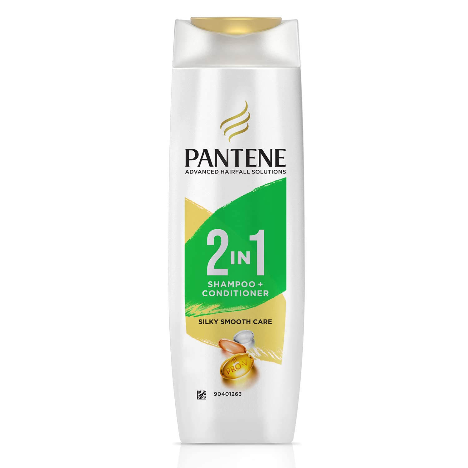 Pantene Advanced Hairfall Solution, 2in1 Anti-Hairfall Silky Smooth Shampoo & Conditioner for Women, 340ML