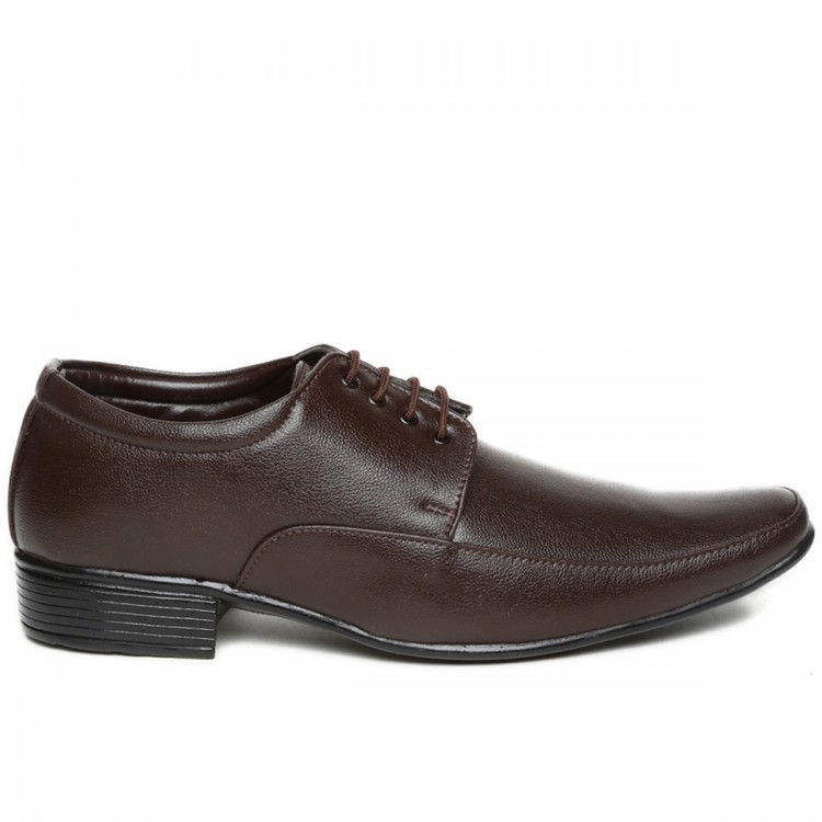 Paragon Max Brown Formal Shoes For Men