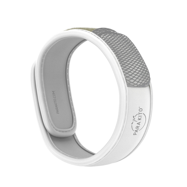 PARA’KITO FNGWB1ENC08 - Parakito Mosquito Repellent Wristband White (EN)